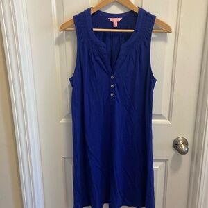 Lilly Pulitzer Twilight Blue Essie Dress Sz. M